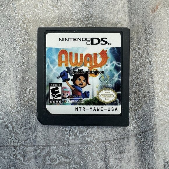 Away: Shuffle Dungeon (Nintendo DS, 2008) Cartridge Only! Tested - Picture 1 of 4